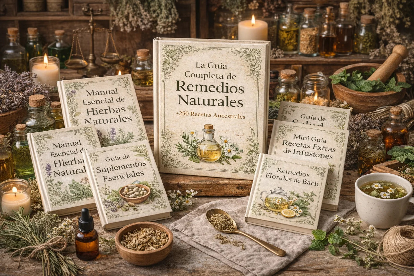 La Guía Completa de Remedios Naturales y Sabiduría Ancestral + 5 BONOS DE REGALO